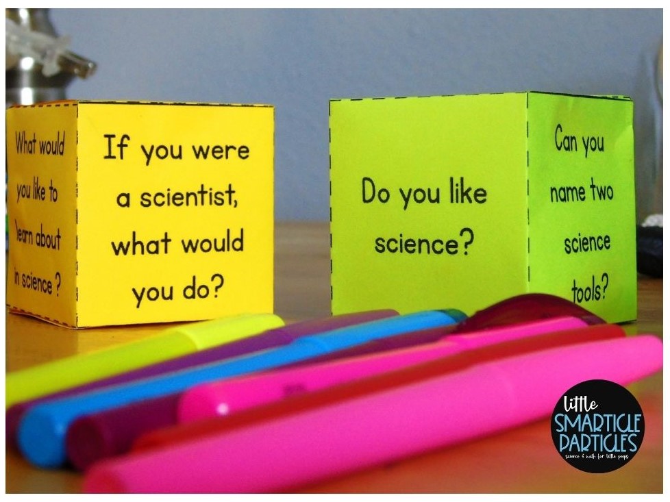 Get your students excited about science dice icebreaker activity for the beginning of the school year